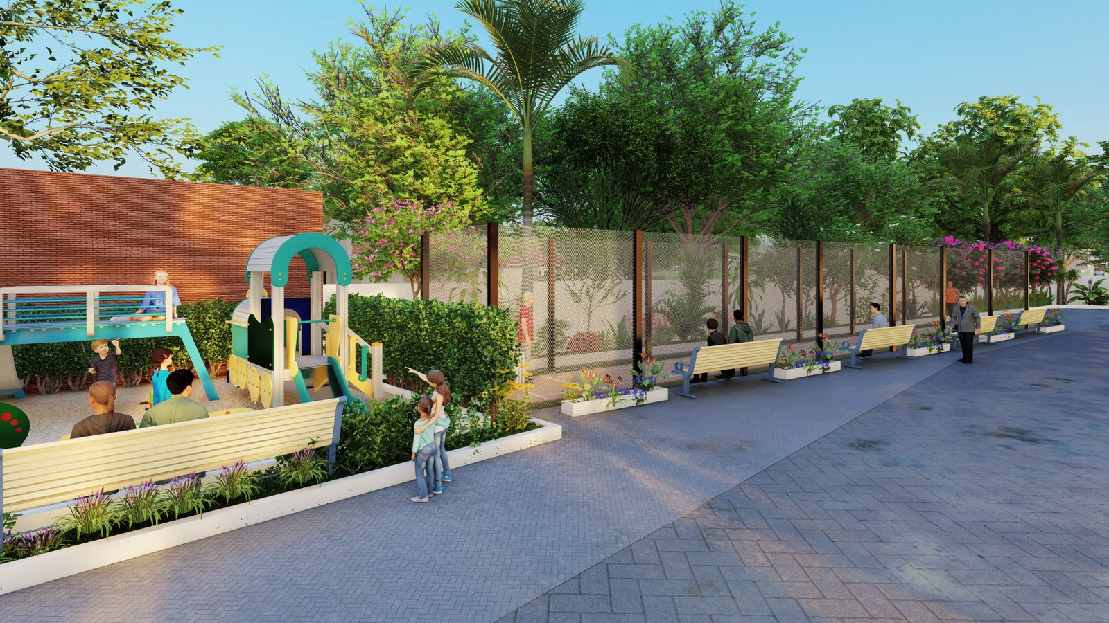 Lemon Tree landscape view