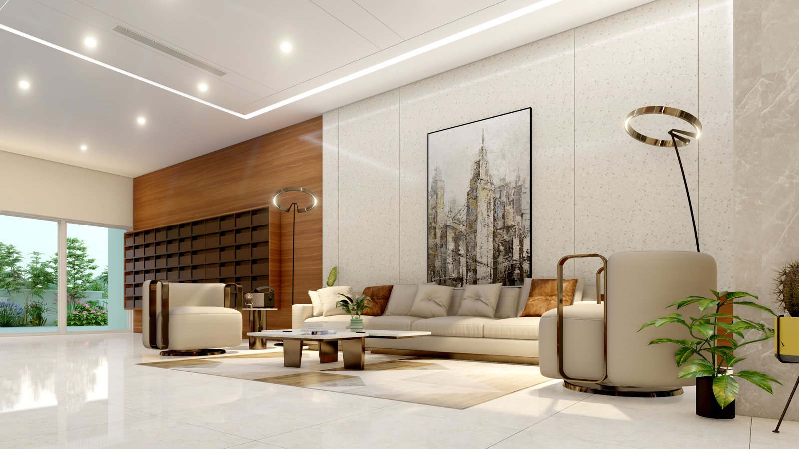 Grand entrance lobby